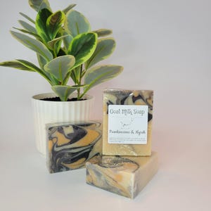 Goat Milk Soap Frankincense & Myrrh