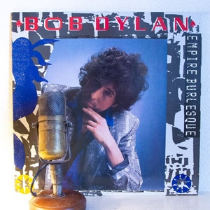 Bob Dylan Vinyl &quot;Empire Burlesque&quot; Record LP 1980s Rock and Roll Personal (Original 1985 CBS w/ &quot;Tight Connection to My Heart&quot;) Vinyl Sale