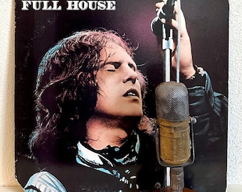 Vintage 1970's Vinyl Frankie Miller "Full House" Record ORIGINAL Album LP 70's Rock and Blues (1977 Chrysalis w/"Be Good To Yourself")