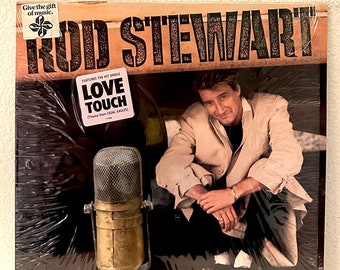Rod Stewart "Every Beat Of My Heart" Vintage Vinyl Record Album LP 1980's Music Rock and Roll Pop (1986 Wb w/"Love Touch","In My Life")