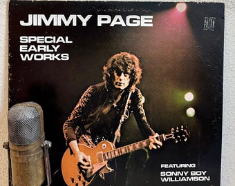 Jimmy Page (Led Zeppelin) Vintage Vinyl "Special Early Works: Featuring Sonny Boy Williamson" (1972 Springboard Records sessionwork pre Zep)