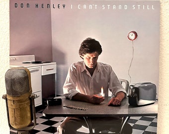 Don Henley (from 'The Eagles) "I Can't Stand Still" Vinyl Record Album 1980s Pop Light Rock (1982 Elektra w/"Dirty Laundry")
