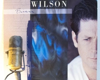 Brian Wilson (The Beach Boys) Solo "Brian Wilson" Vinyl Record Album LP 1980s Pop Rock and Roll Jeff Lynne (1988 Sire w/"Love and Mercy")