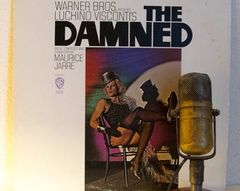 The Damned Soundtrack LP 1960s Maurice Jarre Music, Luchino Visconti film (1st of German Trilogy) "} (1970s Wb Records issue) Vinyl Sale
