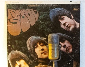 1978 the Beatles RUBBER SOUL SW-2442 Capital Records Vinyl 1978 the Beatles RUBBER SOUL SW-2442 Capital Records Vinyl