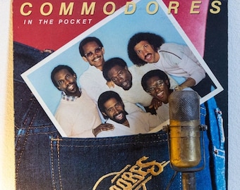 Commodores (with Lionel Richie) "In The Pocket" Vinyl Record Album 1980's Funk Soul Pop (1981 SCARCE Rca Record Club Ed) Winter Sale Deals