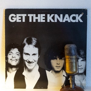 Vintage 1970's Muisc The Knack Get The Knack Vintage Rock and Roll Vinyl Record Album with My Sharona 1979 Capitol EMI Records image 1