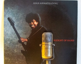 Joan Armatrading "Sleight Of Hand" Vinyl Record Album 1980's Pop Rock Singer Songwriter (1986 A&M w/"Kind Words")
