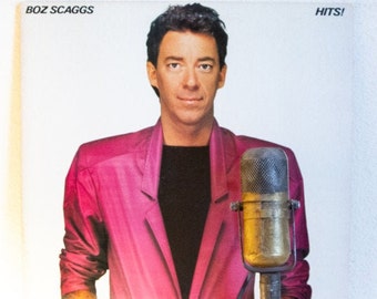 Boz Scaggs "Hits" Vintage Vinyl Record Album 1970s Soul Pop Rock and Roll (1980 CBS w/"JoJo" & "Lido Shuffle") Winter SALE Vinyl