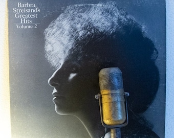 Barbra Streisand "Greatest Hits, Volume 2" Vintage Vinyl SALE Record LP 1970's Love Songs Pop Easy Listening (1978 Cbs w/"The Way We Were")
