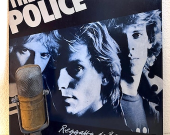 The Police Vinyl "Regatta De Blanc" ORIGINAL Record Album 1980s Pop Rock and Roll Reggae Influence Sting (1979 A&M w/"Message In A Bottle")