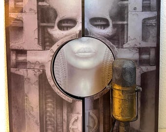 Emerson Lake & Palmer "Brain Salad Surgery" Vinyl ORIGINAL 1970s British Progressive Rock(1973 Manticore w/"Karn Evil 9" and foldout POSTER)