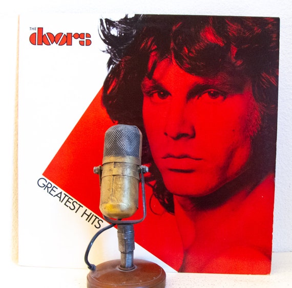 The Doors Jim Morrison Vinyl Record 1960 S Classic Rock Dionysus Acid Pop Greatest Hits 1980 Elektra W Lyric Insert Light My Fire