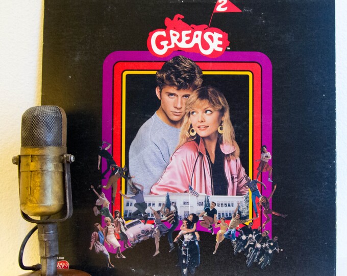 Grease 2 Vinyl Record Album 1980s Movie Musical Michelle Etsy