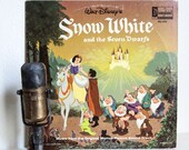 Walt Disney Vinyl Record Album, Snow White Movie Soundtrack "Snow White and the Seven Dwarfs" (Original 1963 Disneyland w/"Heigh Ho")