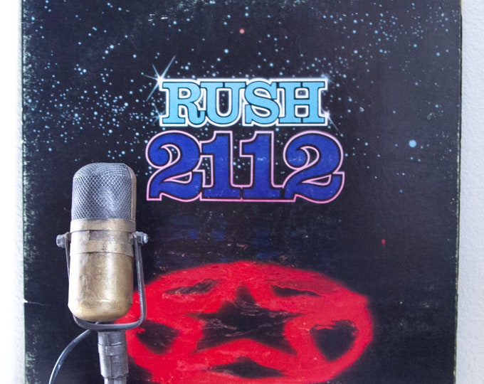 Rush 2112 Vinyl Record Album LP 1970s Canadian Prog Rock Concept Album Geddy Lee 1979 PRC Press