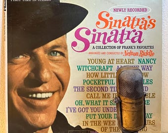 Frank Sinatra "Sinatra's Sinatra" Vinyl Record Album 1950s Mid Century Vocals Easy Listening Nelson Riddle (1963 Stereo Reprise Records)