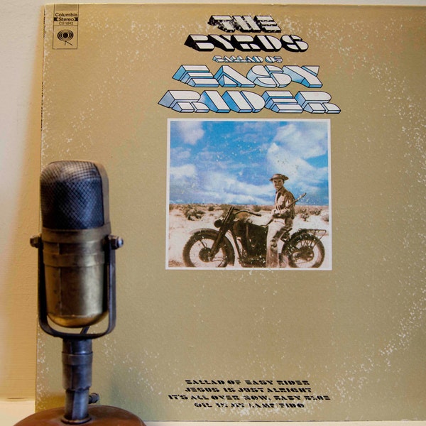 1960's Vinyl SALE The Byrds "Ballad of Easy Rider" Vinyl Record Album (Original 1969 Stereo Columbia w/"It's All Over Now, Baby Blue")