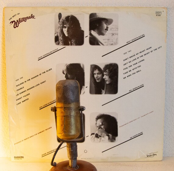 70's British Blues Rock Whitesnake the Best Of - Etsy