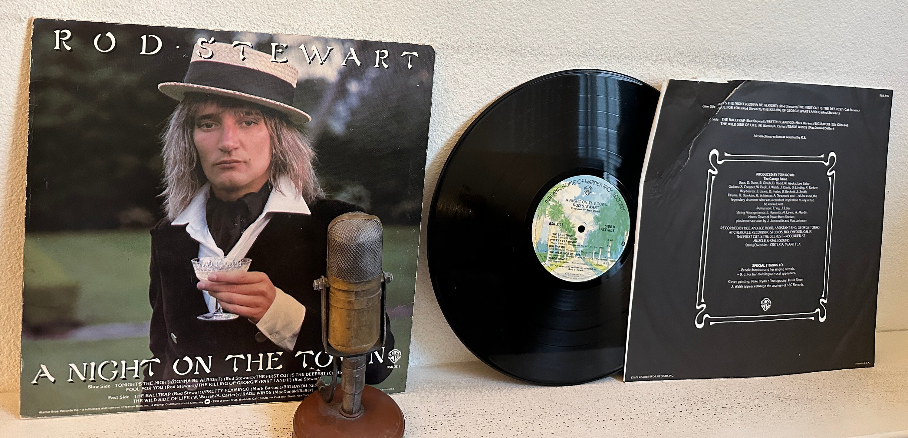 Rod Stewart中期名盤「A Night On The Town」 Deluxe Edition二枚組仕様　国内盤中古。 Rod Stewart \u2013 A Night On The Town \u2013 Vinyl (LP, Album), 1976