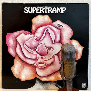 Supertramp Vinyl Record Album 1970s British Progressive Rock Art Pop Roger Hodgson &quot;Supertramp&quot; (1981 A&M Reissue w/&quot;It&#39;s A Long Road&quot;)