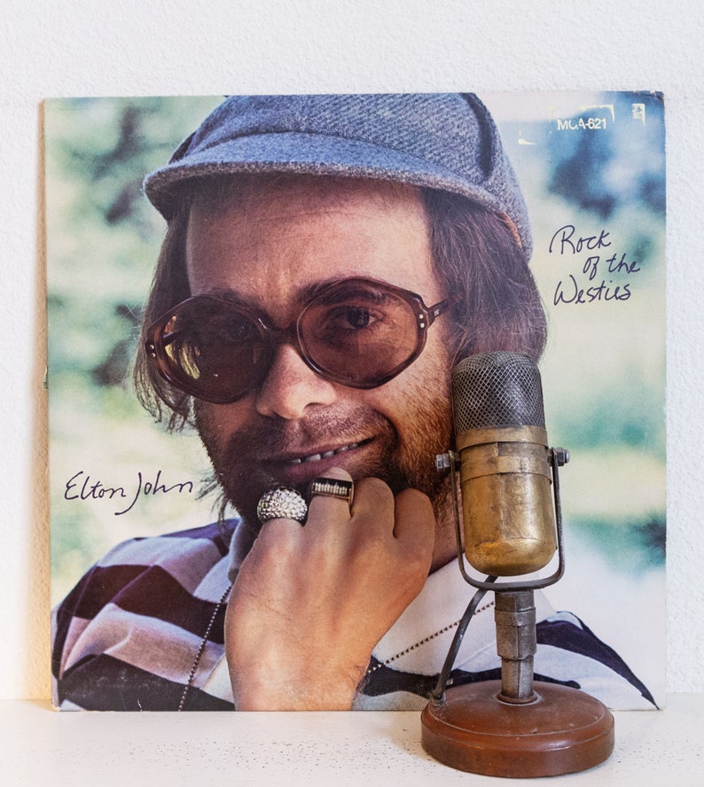 Elton John rock of the Westies Vinyl Record Album | Etsy