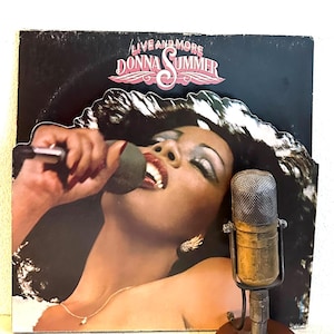Donna Summer Vinyl &quot;LIVE and More&quot; Record 2LP Album 1970&#39;s Music Soul Disco (Original 1978 Tri-Fold Casablanca w/&quot;Last Dance&quot;) Vintage Vinyl
