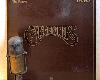 The Carpenters "The Singles: 1969-1973" Vinyl Record Album 1970's Pop Music Love (1970's IMPORT w/"Top Of The World" {No Booklet})