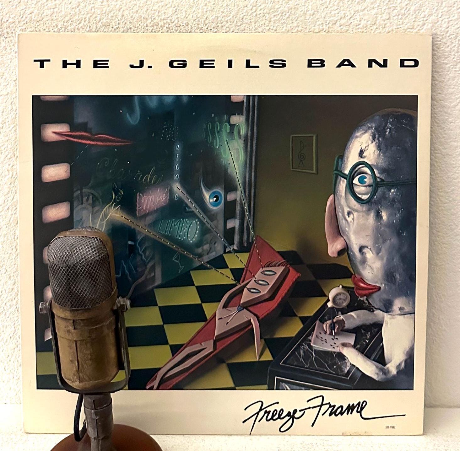 vanner Rollin' 3rdSingle Albumサイン入り 1980's Music Vinyl J. Geils Band 