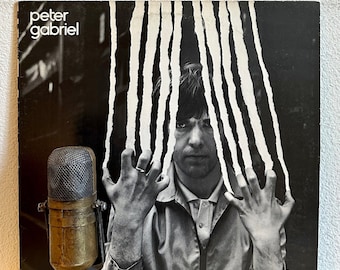 Peter Gabriel Vinyl Record Album "Peter Gabriel" (Original 1978 Atlantic Records with "D.I.Y." and "On the Air")