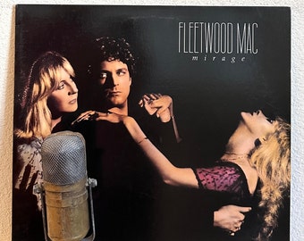 Fleetwood Mac "Mirage" Vinyl Record Album 1980s Classic Rock and Roll Pop Stevie Nicks (Orig. 1982 WB Records w/"Gypsy" & "Hold Me")