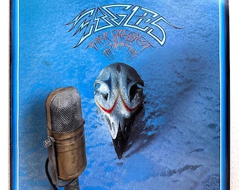 The Eagles Vinyl "Greatest Hits" Record ORIGINAL 1970s Country Rock Pop Don Henley Glenn Frey (1970's Elektra w/"Desperado","Take It Easy")
