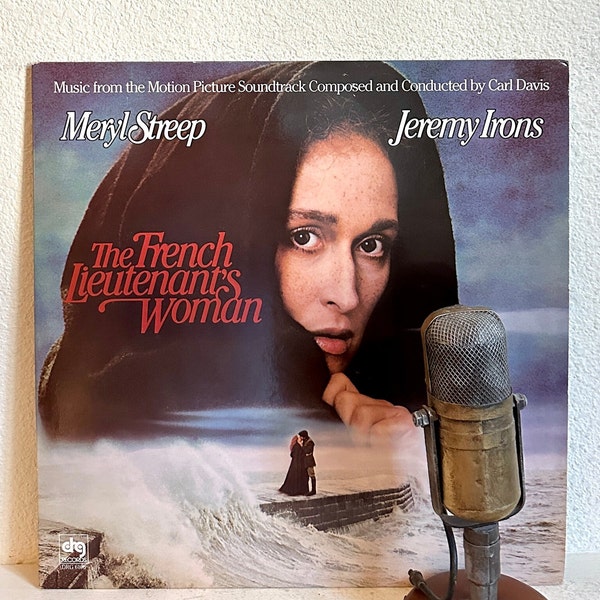 Meryl Streep "The French Lieutenant's Woman" Vinyl Soundtrack Album 1980's Romantic Drama Jeremy Irons Film (1981 Drg) Vintage Vinyl Sale