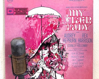 My Fair Lady (w/ Audrey Hepburn) Vinyl LP 1960s Stage & Screen Soundtrack Musical "My Fair Lady" (1967 Columbia Masterworks Reissue)