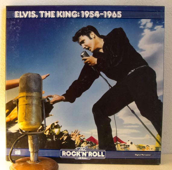 Elvis Presley Box Set 2 Lp Vinyl Record Albums Lps 1950s Mid Etsy