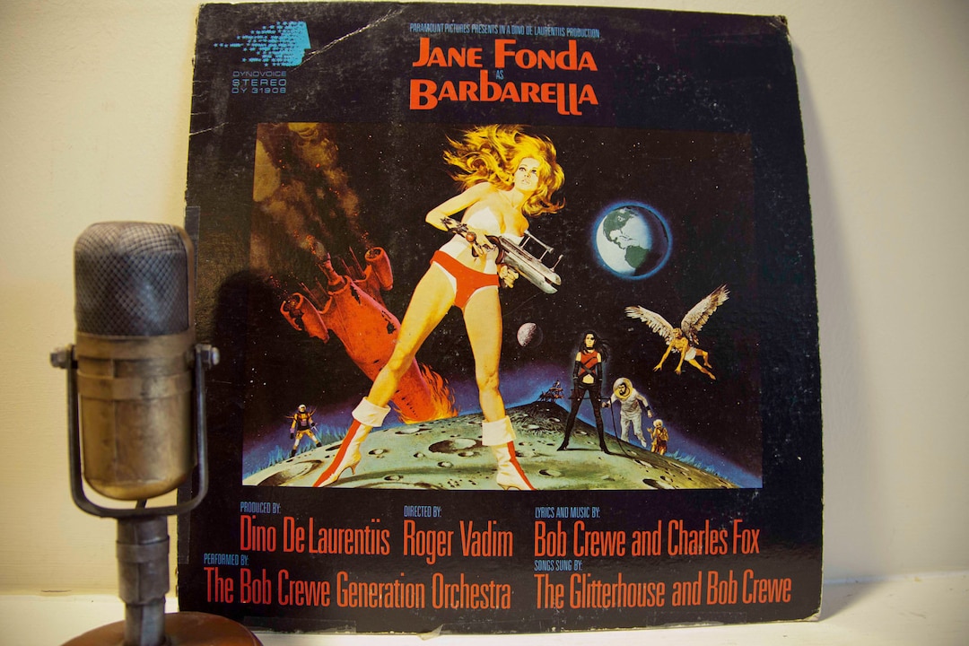 Science Fiction Music barbarella Vinyl Original Soundtrack 1960's Sexy