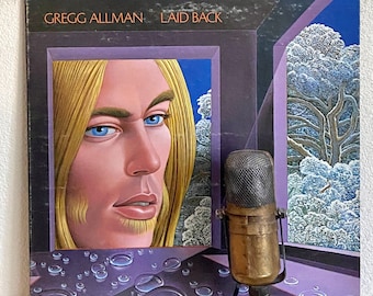 Gregg Allman (Allman Brothers Band) Vinyl "Laid Back" Record Album 1970s Classic Rock Blue Eyed Soul (1970s Capricorn) Vinyl Sale