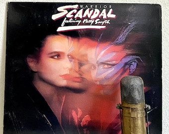 Scandal (with Patty Smyth) "Warrior" Vintage Vinyl SALE Record Album 1980s Power Pop Light Rock (1984 Cbs w/"Warrior" & "Beat Of A Heart")