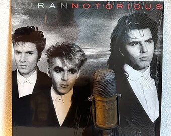 Duran Duran "Notorious" ORIGINAL Vintage Vinyl Record Album LP 1980's Music British New Wave Dance Rock (1986 EMI w/"Skin Trade")