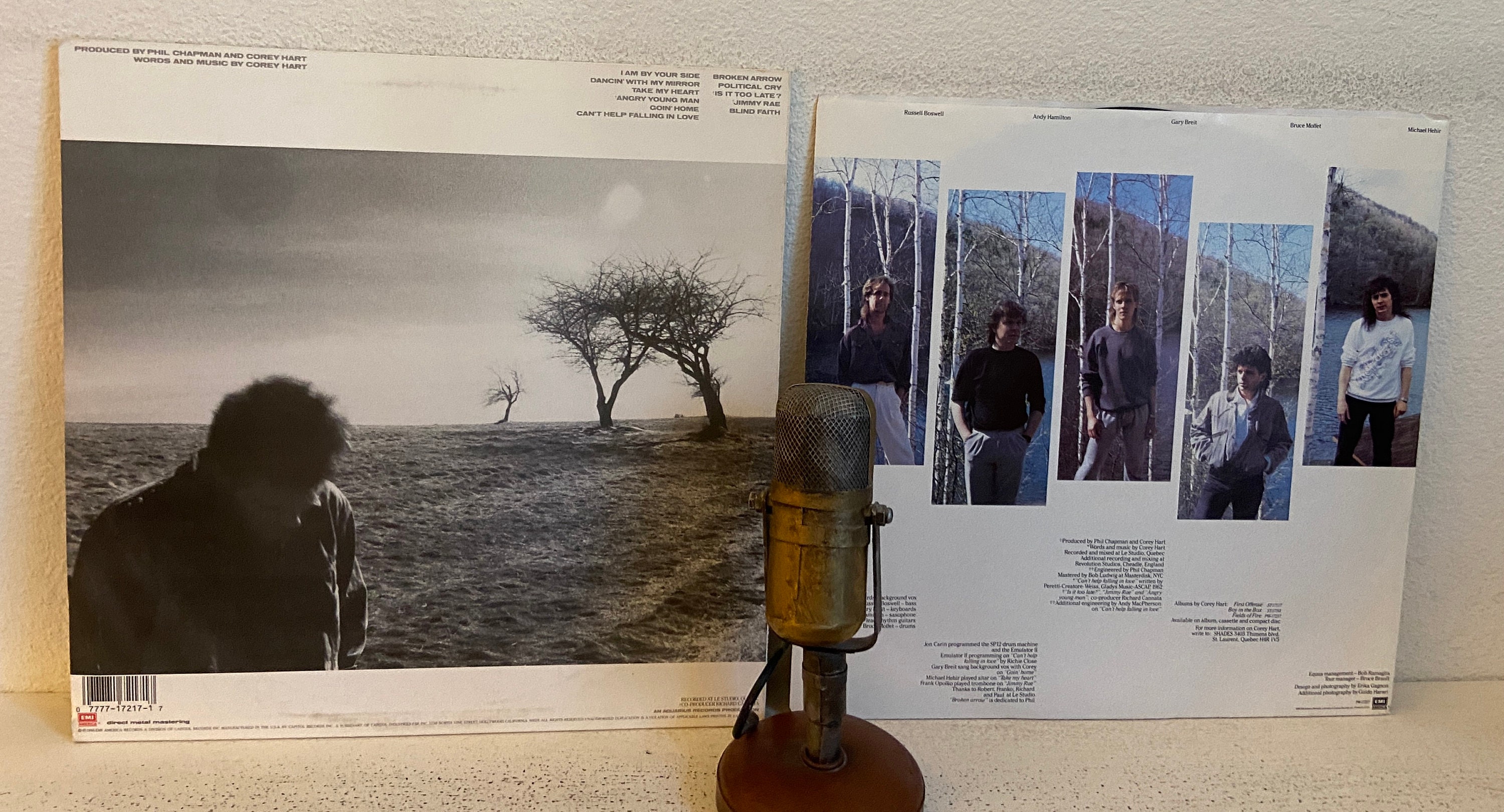 1980's Music Corey Hart fields of Fire Vintage Etsy