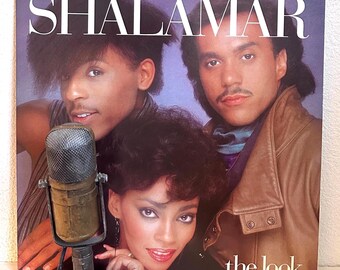 Vintage 1980's Music Vinyl "Shalamar" [with Jody Watley] "The Look" ORIGINAL Record Album 80's Soul Pop Dance (1983 Solar w/"Dead Giveaway")