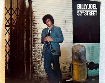 Billy Joel "52nd Street" Vinyl SALE Record Album Long Island New York Rock (Orig.1978 CBS w/"My Life","Big Shot") Winter Sale Deals