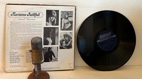Marianne Faithfull Vinyl 1960's Music Vintage DEBUT Record Album