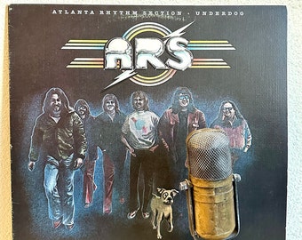 Vintage Vinyl 1970's Music Rock and Roll Atlanta Rhythm Section (A.R.S.) "Underdog" Record Album Southern Rock (1979 Polydor w/"Spooky")