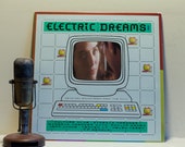 1980's Sci-Fi "Electric Dreams" Soundtrack Vinyl Record Sci Fi Romantic Comedy Album Synthpop LP Jeff Lynne (Original 1987 Epic)