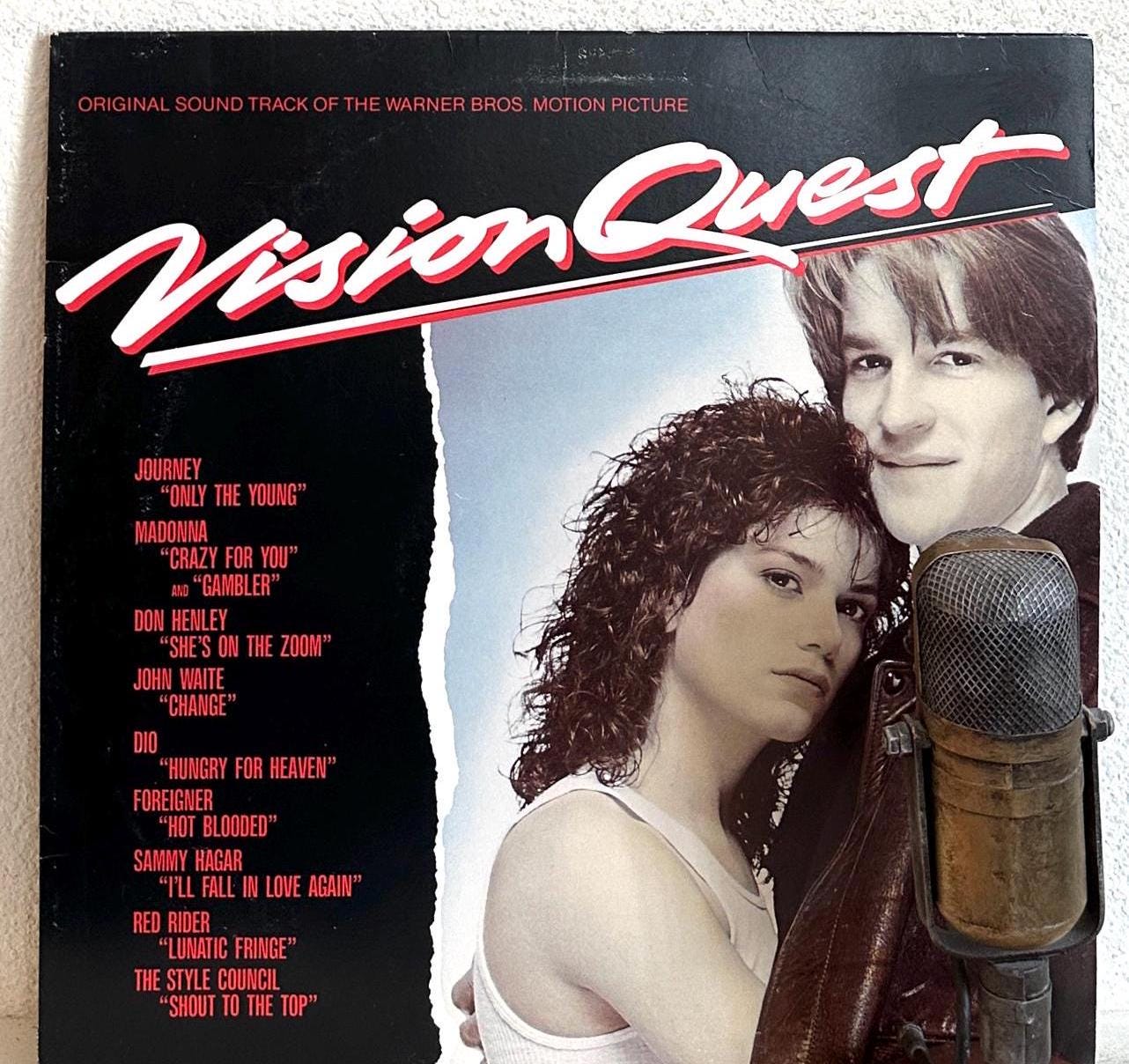 Vision Quest ORIGINAL Vinyl 1980's Journey/madonna/don Henley/dio