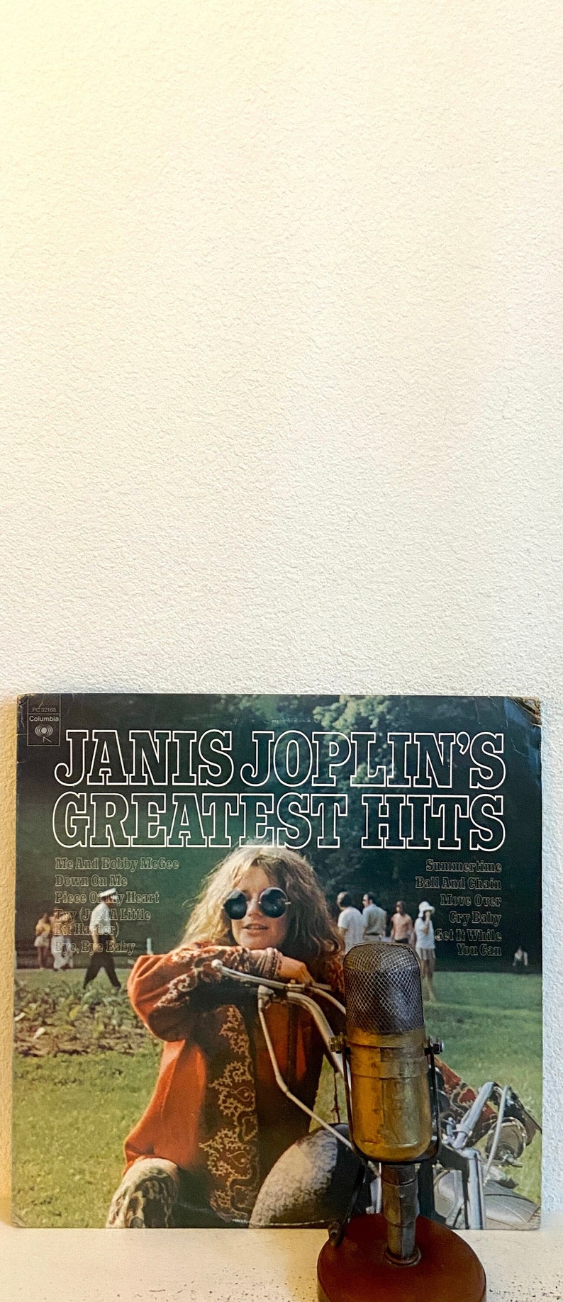 Janis Joplin Greatest Hits Vinyl Record Album image 1