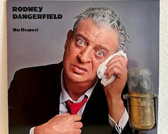 Rodney Dangerfield "Live: No Respect" Vinyl LP 1980s Comedy PARENTAL ADVISORY (1980 Casablanca w/"No Respect" & "Son of No Respect")