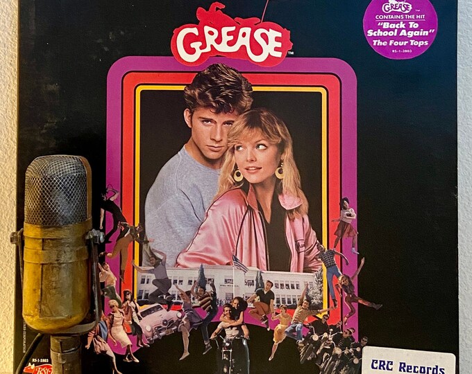 Grease 2 Vinyl Record Album 1980s Movie Musical Michelle Etsy