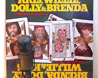Vintage Vinyl Country Collection "The Winning Hand" with Dolly Parton, Willie Nelson, Kris Kristofferson and Brenda Lee (1982 Monument)